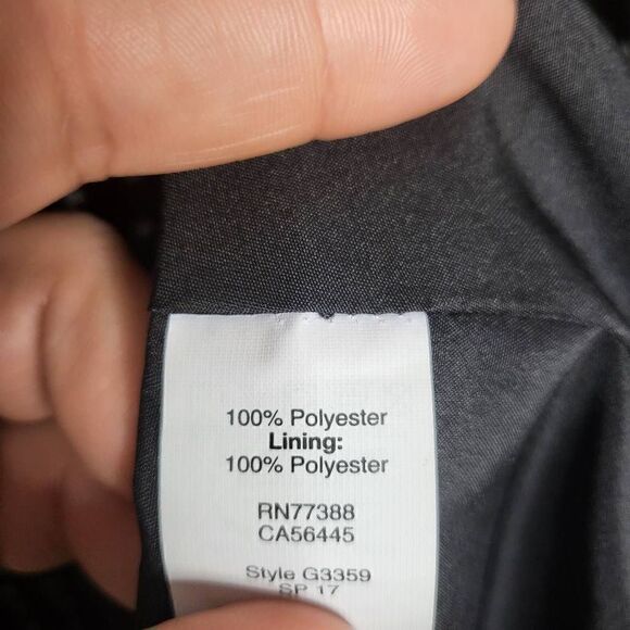 J.Crew Black Polka Dot Sleeveless Shift Mini Dress Size 16 - Picture 10 of 10